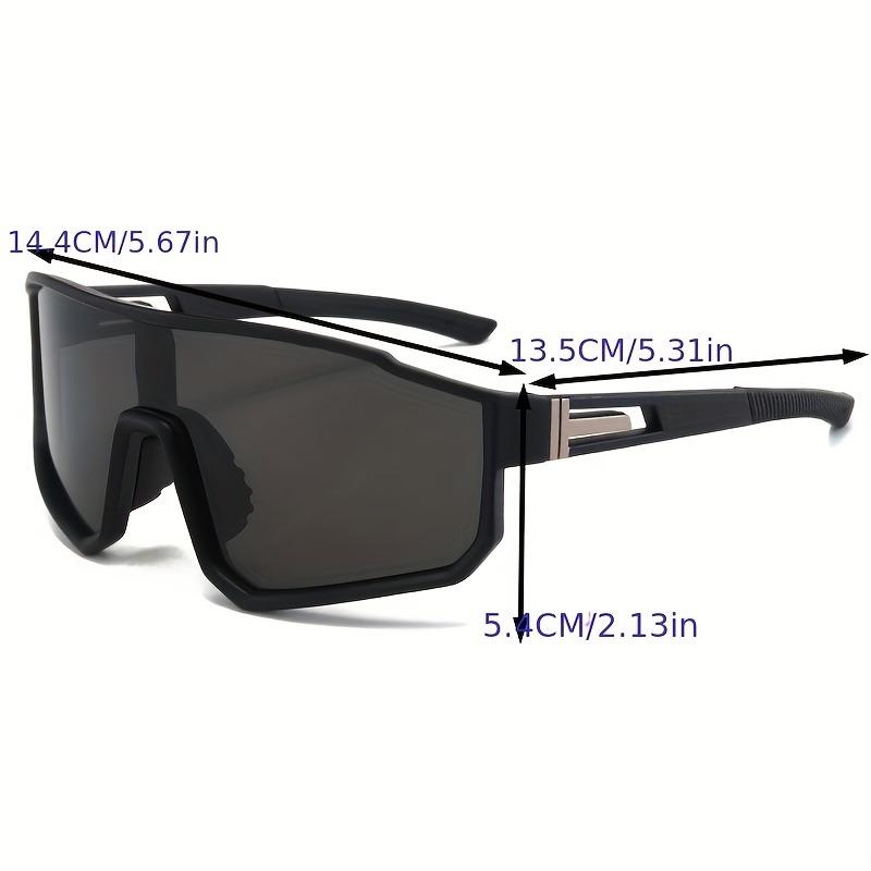 New Unisex Cycling Large Box Fashionable Glasses for Men and Women Multifunctional Glasses for Cycling Outdoor Activities