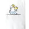 Off-White SS19 Bart Simpson Oversize Short Sleeve T-Shirt Men Tops White OMAA066S191850040188