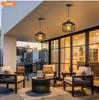 solar pendant light Split Solar Powered Pumpkin Solar Lights Remote Control Timer IP65 Waterproof for Courtyard Pergola Patio Gazebo Barn Outdoor