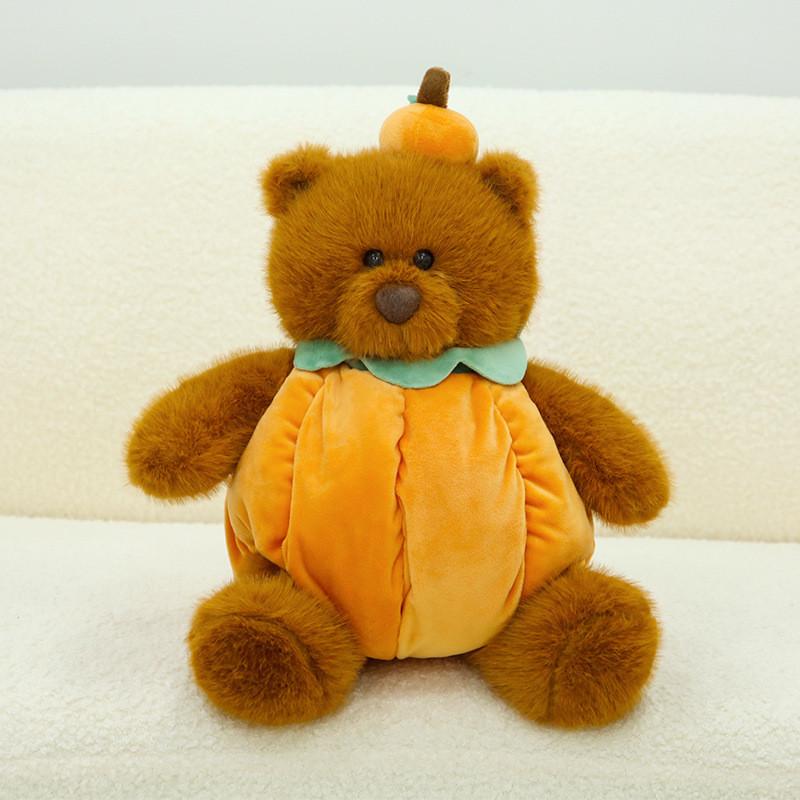 Fruit Orange Coconut Bear Strawberry Rabbit Plush Toy Cute Baby Doll Figure