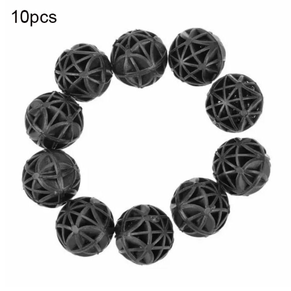 10pcs PVC Aquarium Filtration Balls 16/26mm Wet/Dry Canister Filter Media  Fish Pond Tank