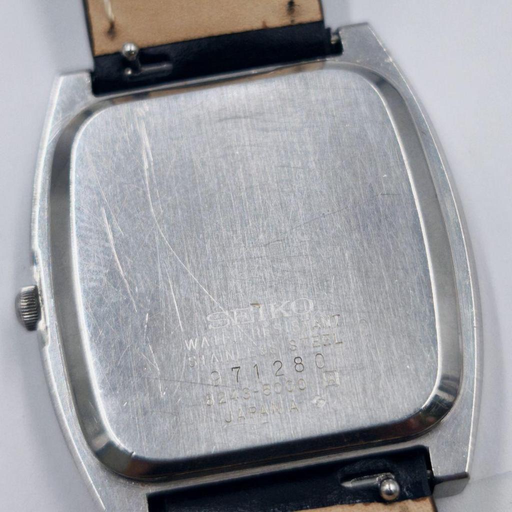 [USED] Working Seiko Road Quartz Day Date Watch with Battery and Strap