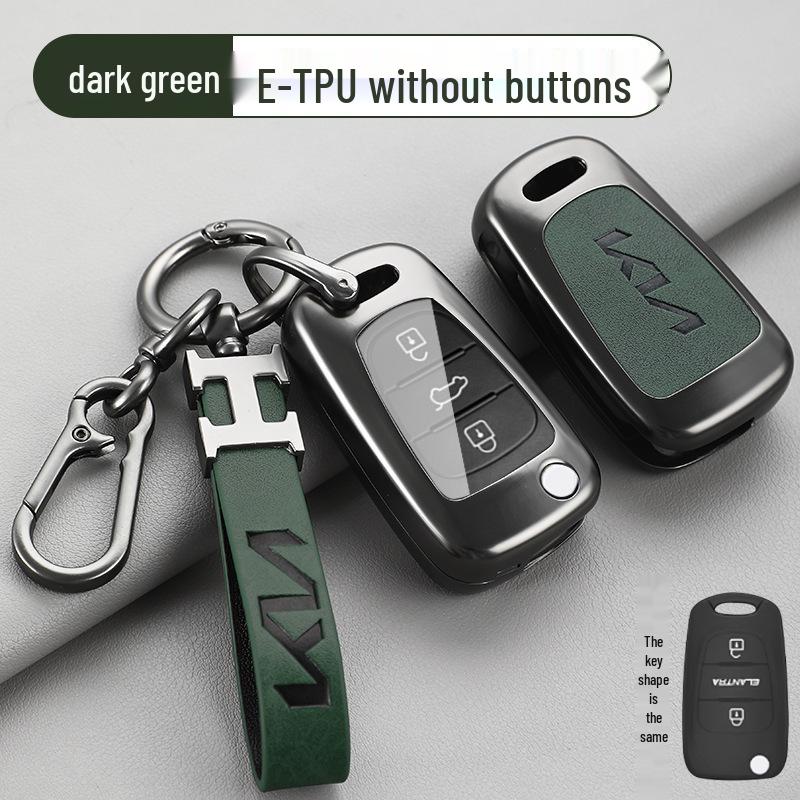 Kia Key Bag for K3 K4 K5, KX3 KX5/7, Sportage, Sorento, Niro, Kaicheng - Unisex Shell Buckle