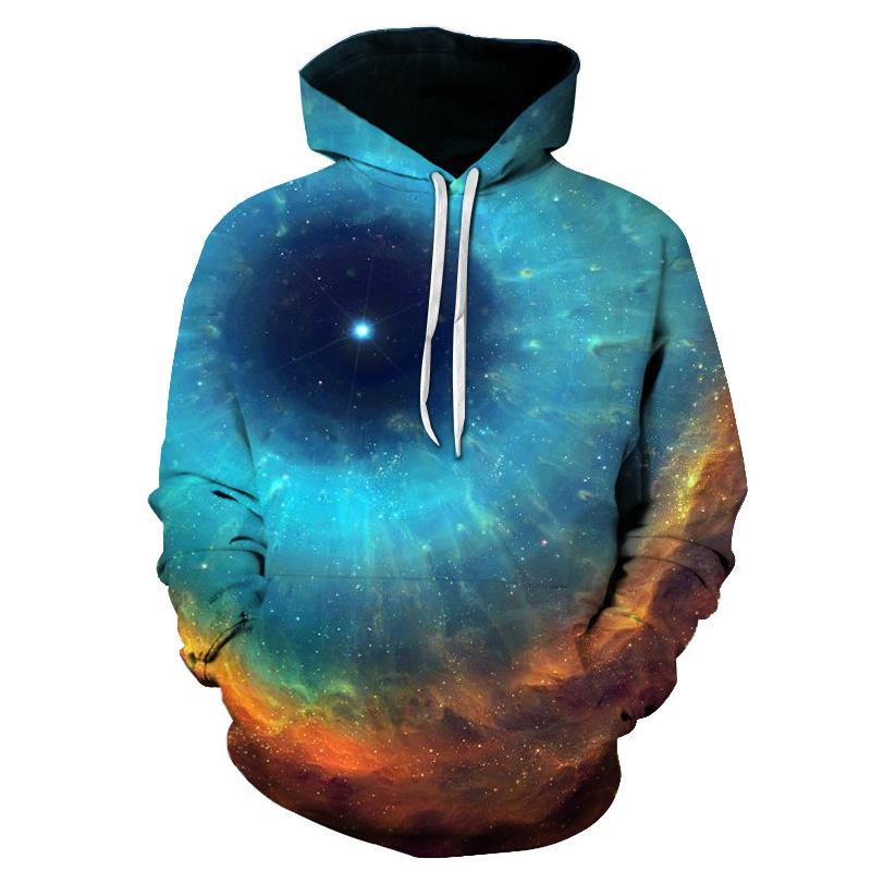 3D Printed Geometric Love Heart Hoodie For Men Colorful Pattern Long Sleeves Spring Autumn Sweatshirts Pullover Street Hoodies