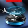 Solar-Powered Airplane Car Perfume - Innovative Men's Car Ornament for Center Console 