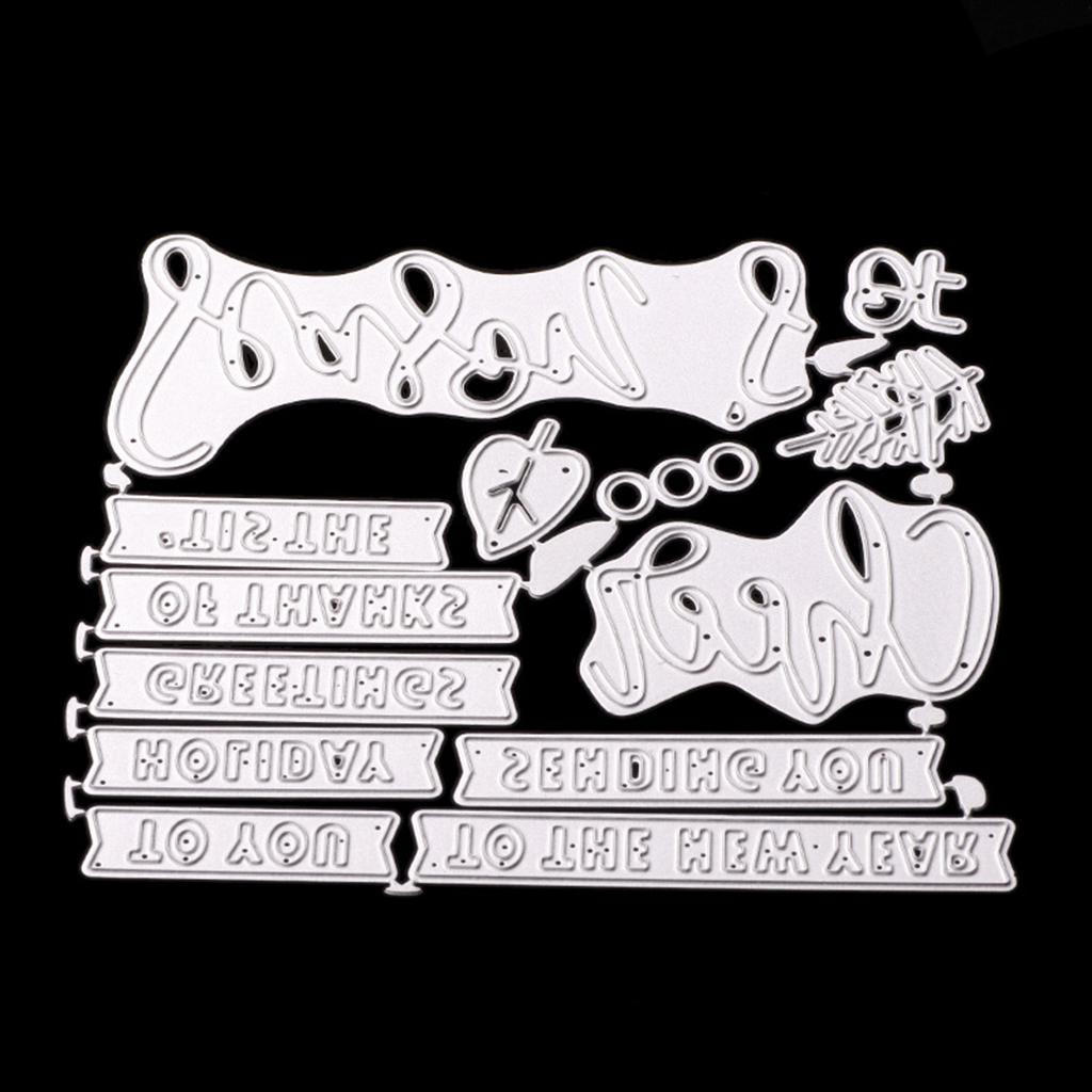 

ПОЗДРАВЛЯЕМ ПРАЗДНИК ГОДА, отправка металлических штампов, трафарет для декоративных бумажных карточек своими руками