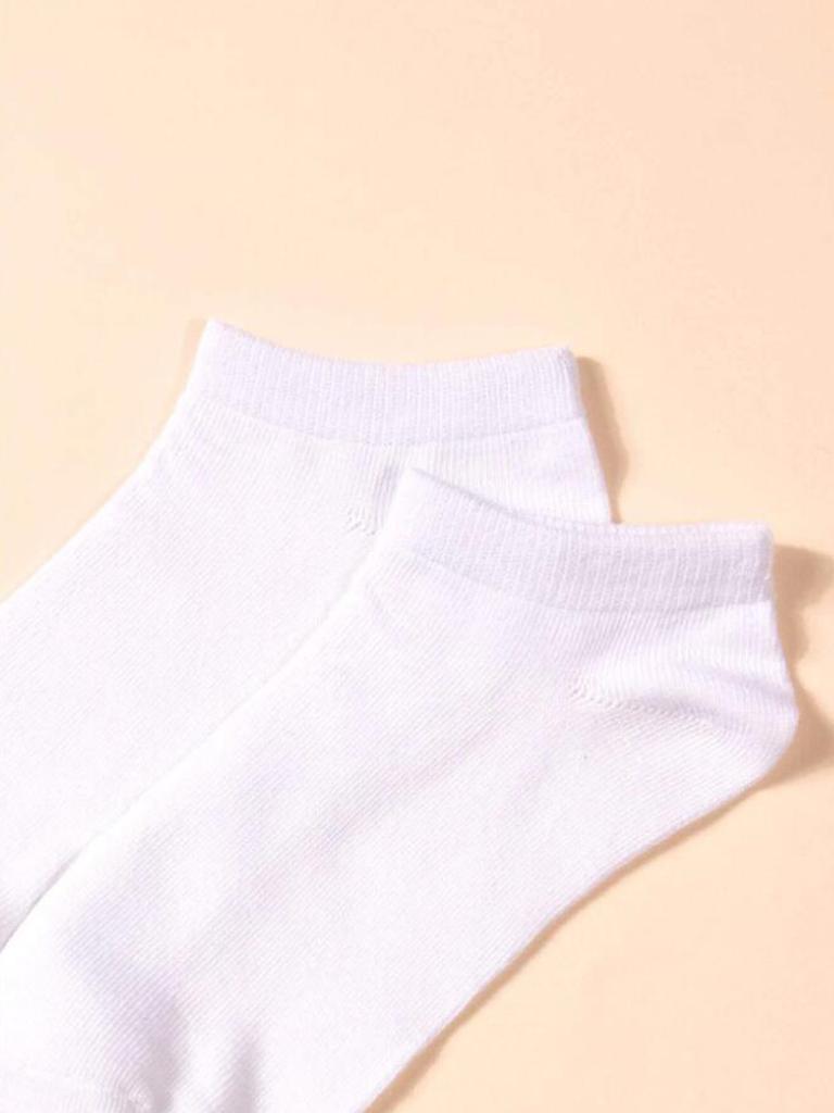 5/10 /20 Pairs Women's Boat Socks Invisible Low Cut Summer No-Show Ankle Socks Solid Color Casual Breathable Cotton Socks