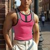 INCERUN Sommer Herren Ärmellos Gestreift Patchwork Lässig Sport Tanktops Weste