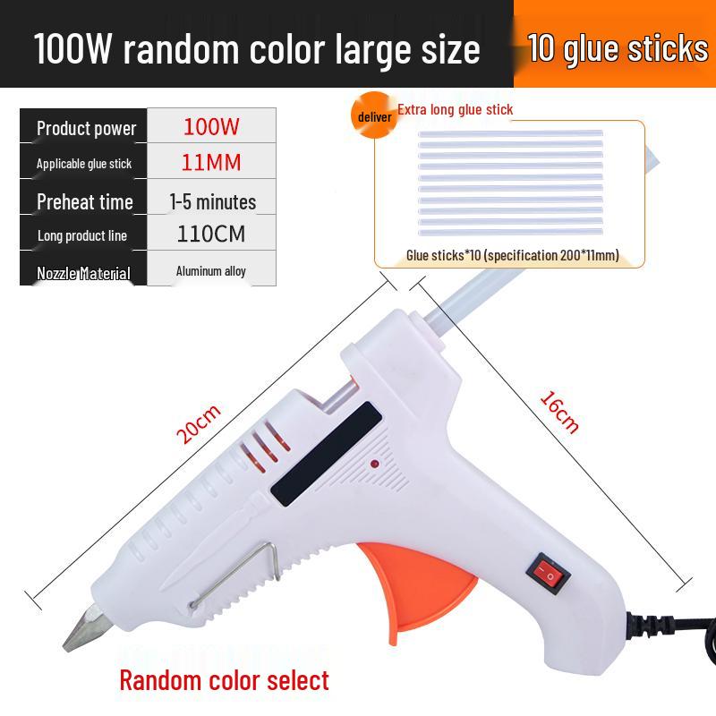 High Viscosity Hot Melt Glue Sticks for Household and Craft - 7mm/11mm Compatible with Glue Guns