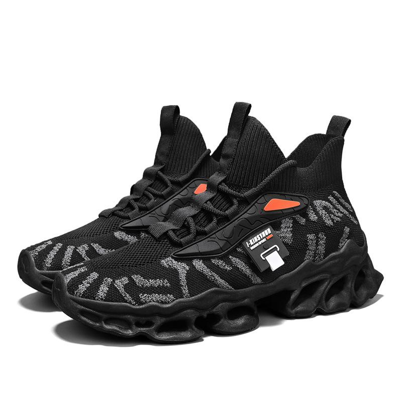 Summer Men's Shoes Breathable Mesh Sports Shoes Men's Versatile Mesh Shoes Running Casual Dad Shoes