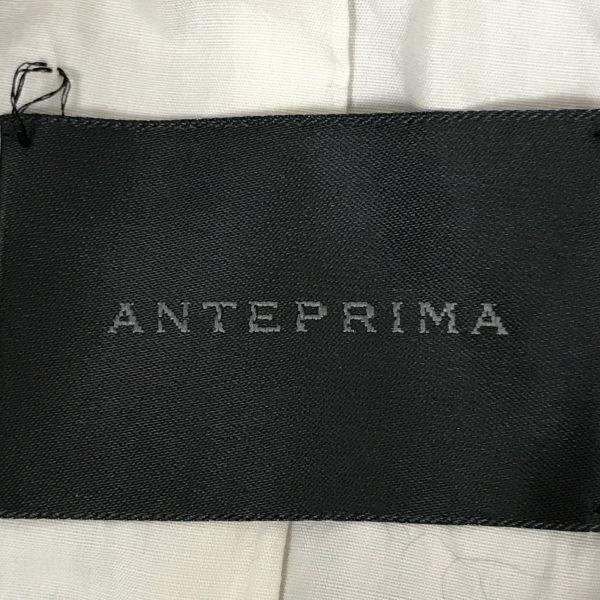 ANTEPRIMA Lamm läderjacka Enkel 3-knapp Rak manschett Grå M(BEGAGNAD)