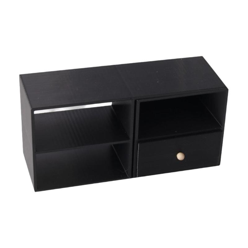 Simulation Doll House Furniture Mniature Storage Cabinet Unit Model Figurine For 1/12 Scale Model Scene Display Props
