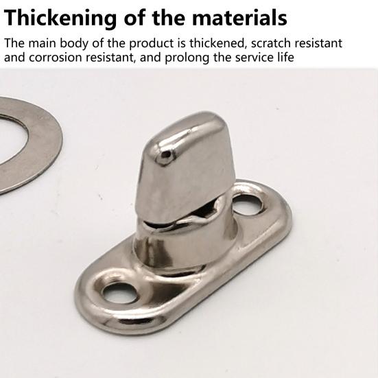 5 Set Tryckknapp Galvaniserad Korrosionsbeständig Zinklegering Slitstark Snäppfäste för Flygplansväska