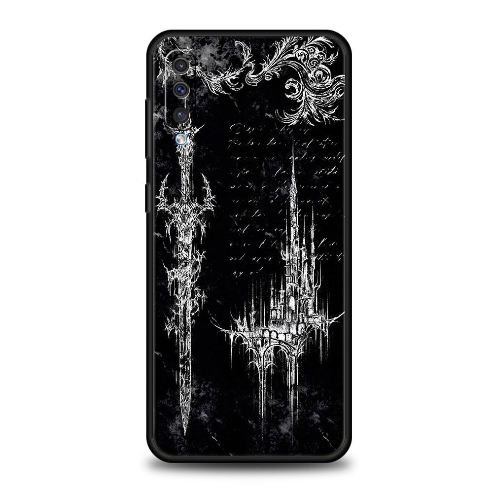 

Cyber Sigil Cross line Phone Case For Samsung Galaxy A56 A36 A26 A34 A17 A16 A06 A14 A12 A54 A72 A22 A20e A52 A50 A40 A32 Cover Samsung A24