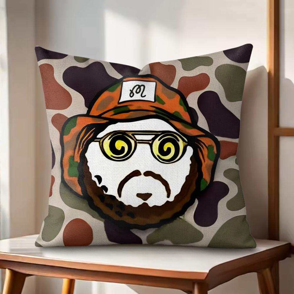 Luxury Sport MMalbon Golf Cushion Cover Natural Linen Organic Fabric DoubleSided Printing Couch Pillow Covers Home Decor