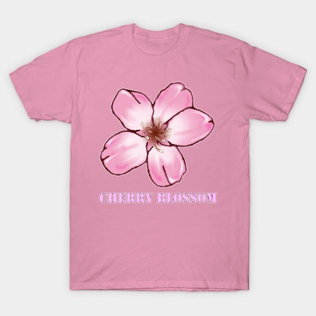 T Shirt Women Cherry Blossom Harajuku Print Kawaii Tshirt Summer Short Sleeve Female T-Shirt Top Tee