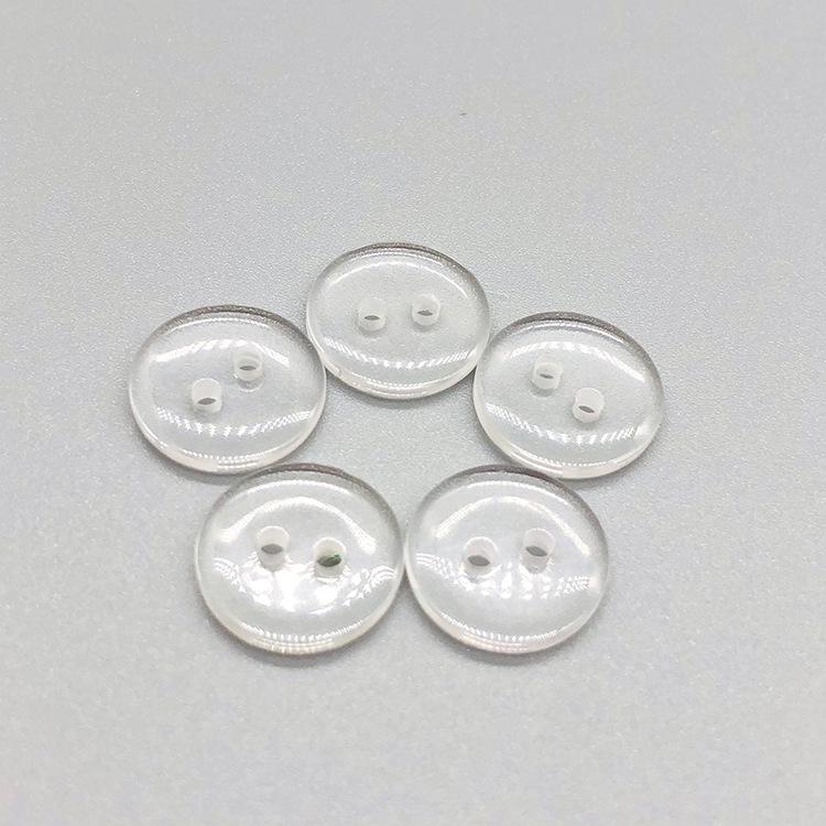 

Прозрачные смоляные пуговицы для рубашек и воротников: Черно-белая детская одежда