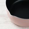 Pearl Metal HB-6659 18cm Yuhira Pan, Induction Compatible, All Heat Sources Compatible, Non-stick Coating, Pink, Natural Cook Pure