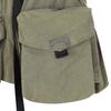 LALAFOX Belt Point Cargo Short Pants Khaki Bq2Wp023