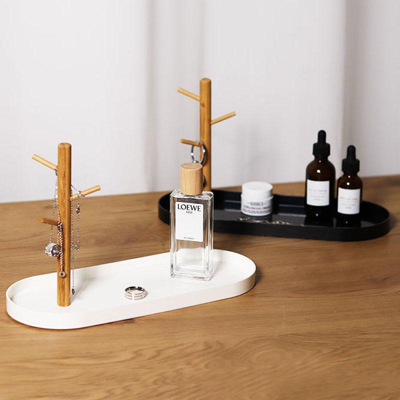 2025 Neu Nordisch Bambus Baumast Aufbewahrungstablett Wohnzimmer Schreibtisch Schlüsselanhänger Schmuck Ausstellungsrahmen