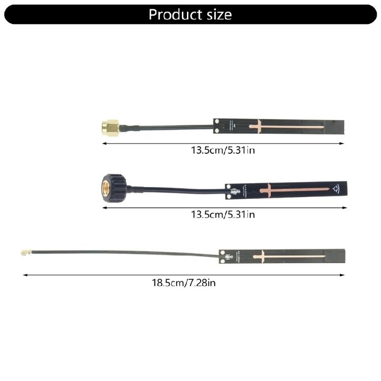 Video Transmitter 4.9GHz 5dBi Omnidirectional Linear Polarization Antennae for Improved Drones Stability