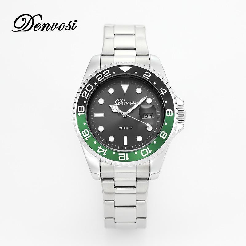 Nuovo orologio da uomo di lusso di marca TOP con orologi al quarzo