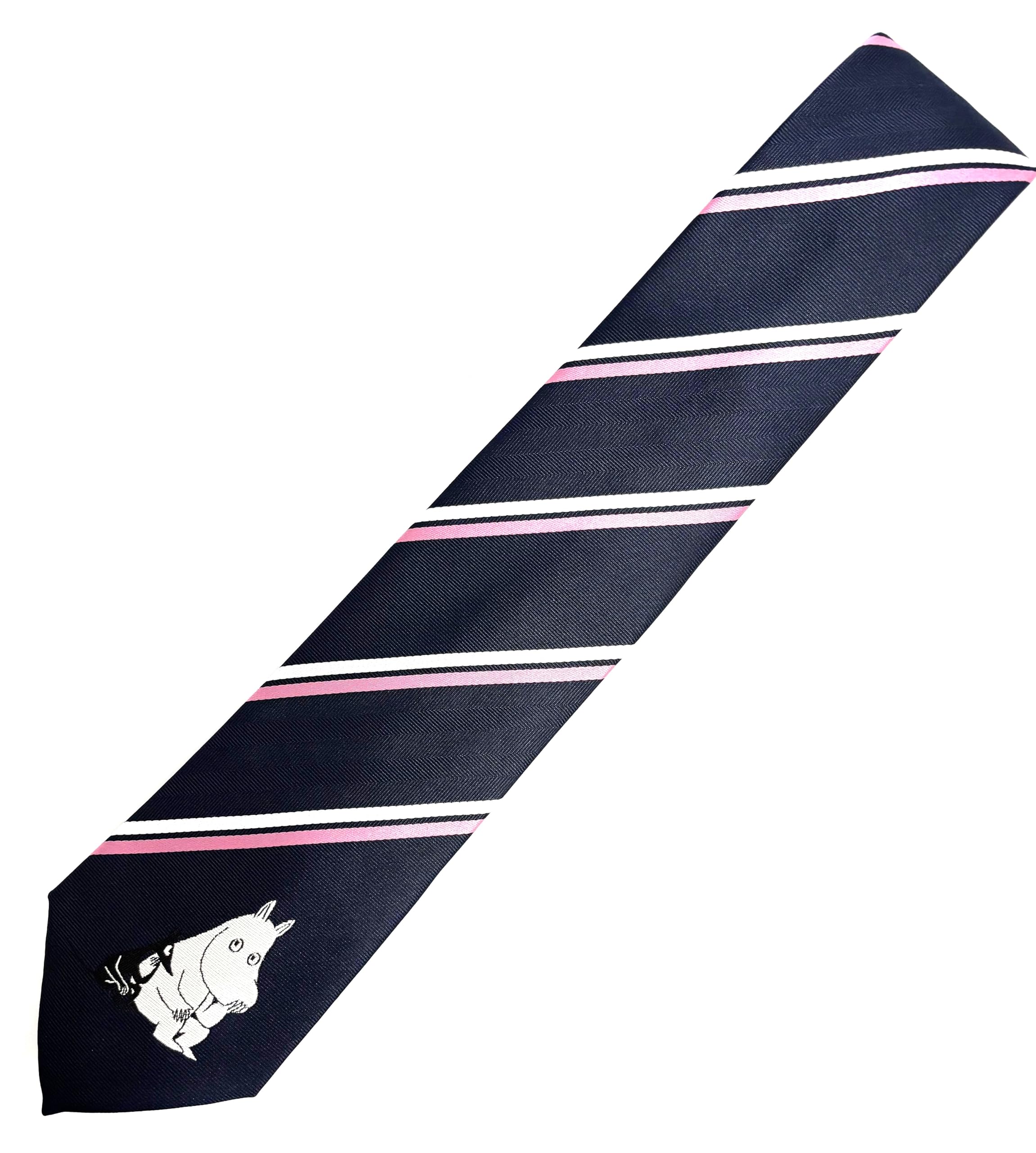 

[Alpha Creation] [MOOMIN Moomintroll Sofus Navy Tie Character Men s Women s Gift 05395-3607-01]