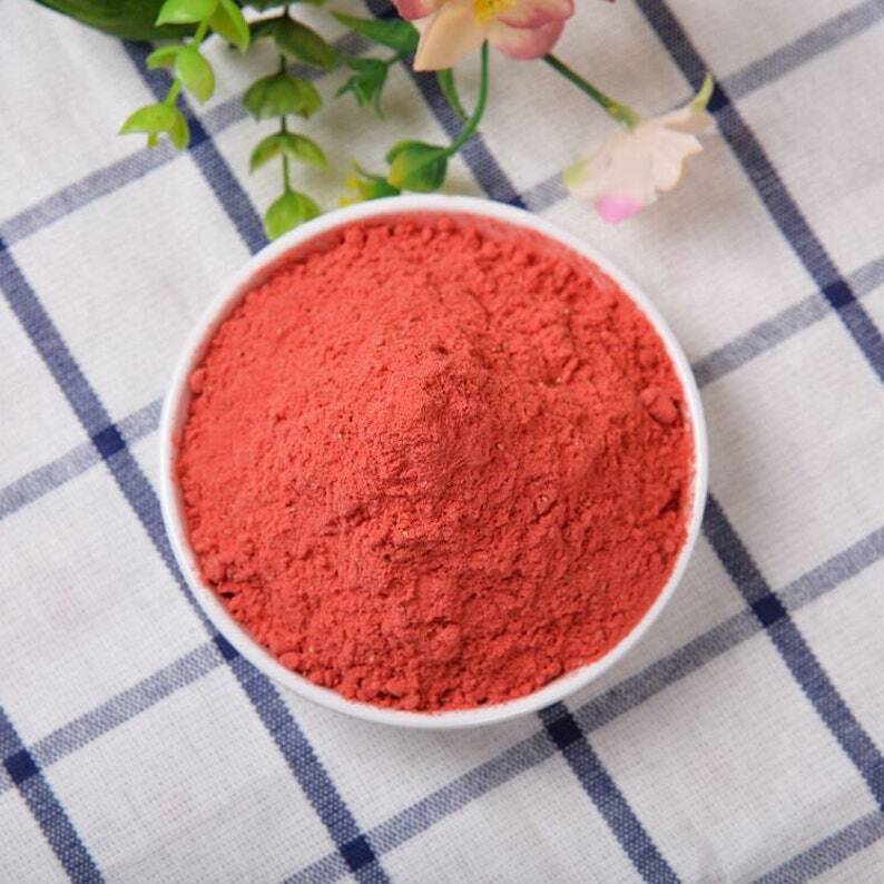 

250 г 100% лиофилизированного порошка клубники — размер 1 мм — отличный вкус