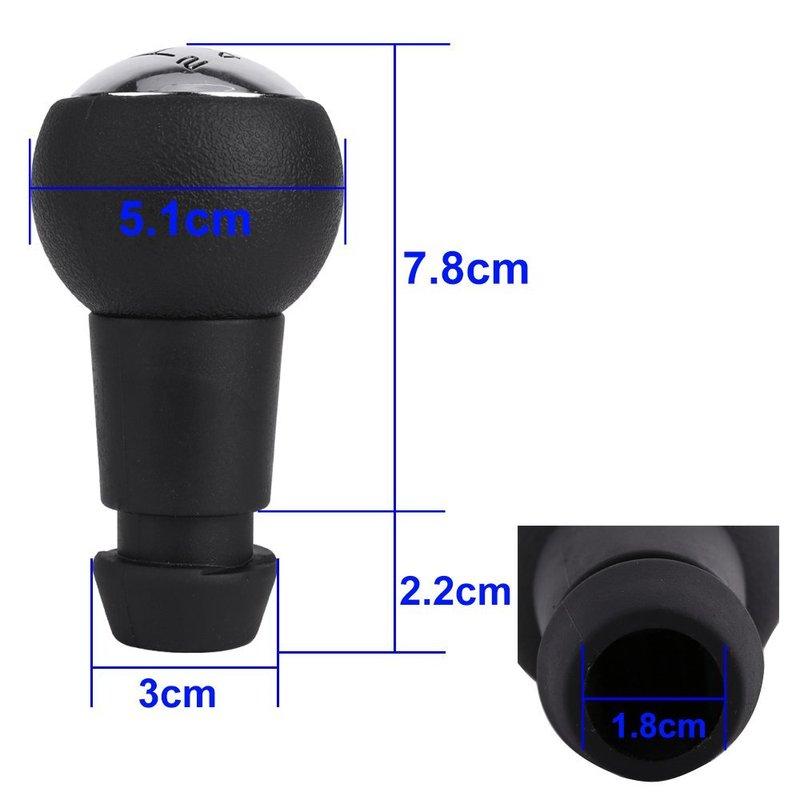 5 Speed Manual Gear Shift Knob For PEUGEOT 106 206 206CC 207 307 308 408 607 608 CITROEN C2 C3 C4 C5 XSARA Sega Triumph