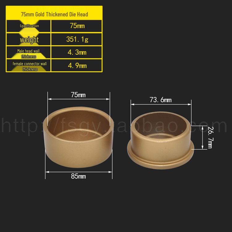 PPR Hot Melt Tool: Electronic Temperature-Controlled Heat Fusion Welder for PB/PE Water Pipes (75-110mm).