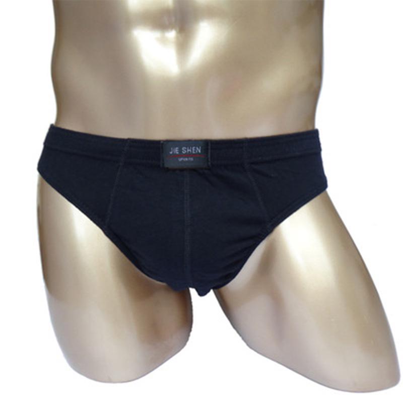 ONEFIT Mens Cotton Underwear Summer Low Waist Hollow Hit Color Briefs