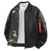Double-Sided Men's MA-1 Camouflage Flight Jacket - Spring/Autumn Baseball Style Loose Workwear Top