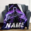 Custom Name Venom Artwork Poster blanket for Couch & Bed, Plush Cozy Fuzzy Blanket Super Soft & Warm Blankets for Fall and Winter. 0908435