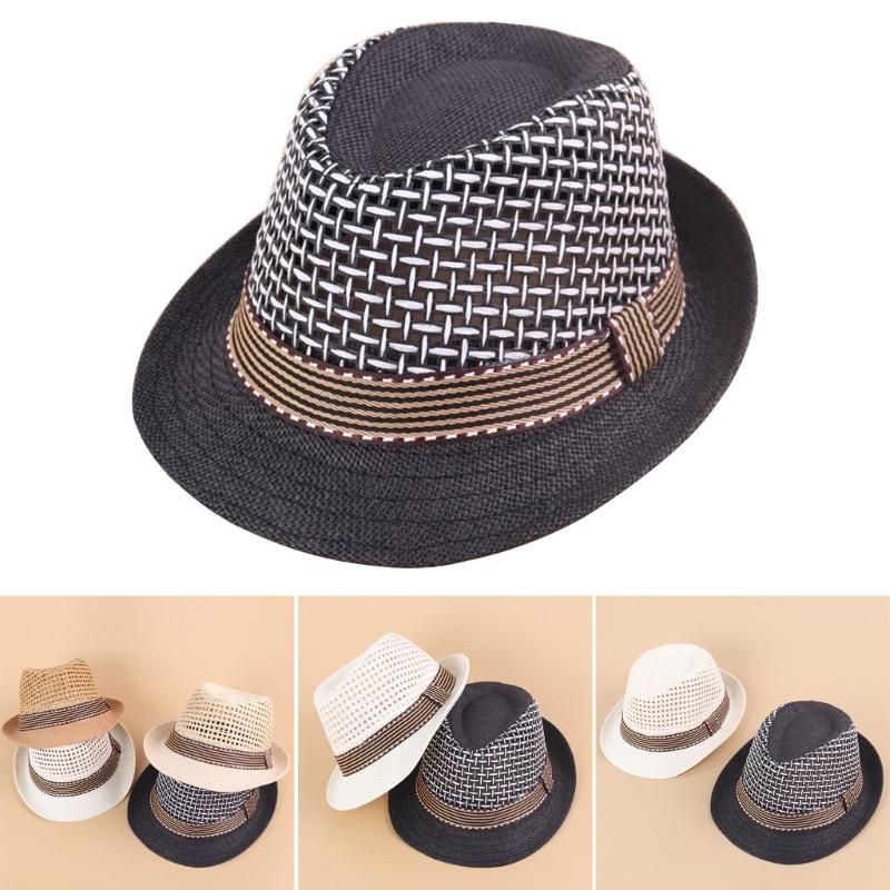 Casual Straw Sun Hat Fashionable & Protective Sun Hat Kids Straw Hat Wide Brim Sun Hat Breathable Hat Lightweight Hat