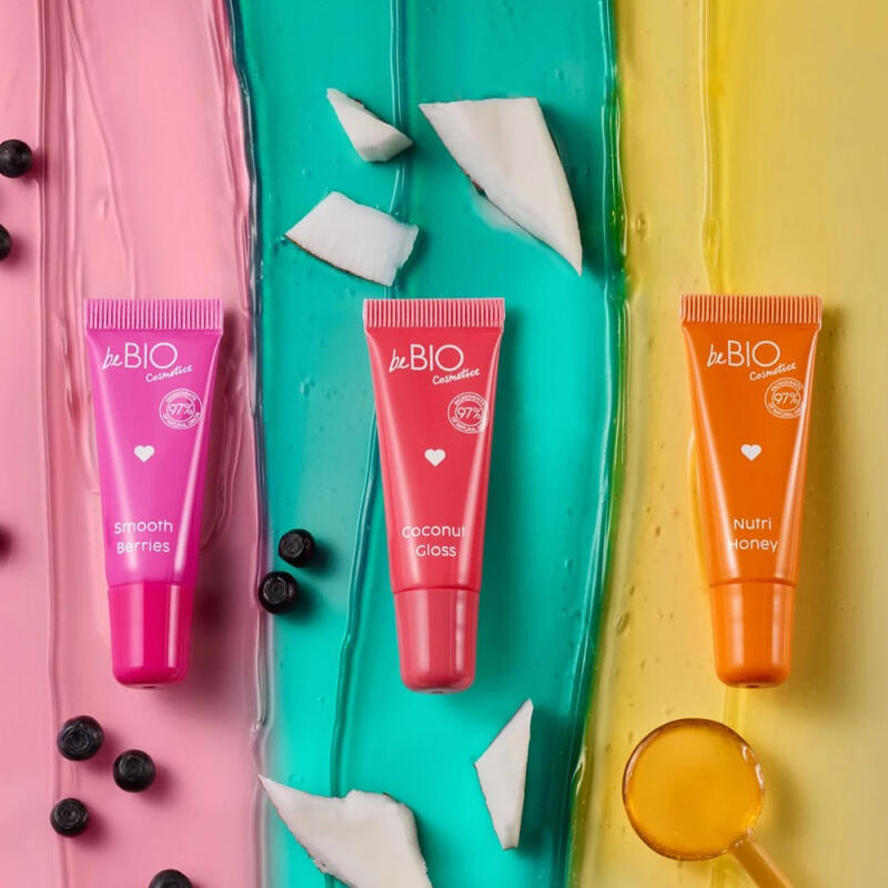 BiBio Transparent Lip Oil Nourishing Moisturizing Lip Care 10ml 3-piece set
