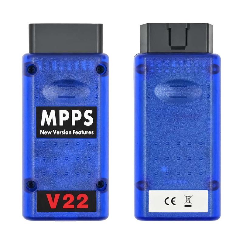 Full Set MPPS V22 ECU Chip Tuning Tool MPPS 22 OBD2 Scanner with Adapters Breakout Tricore Cable MAIN + TRICORE + MULTIBOOT
