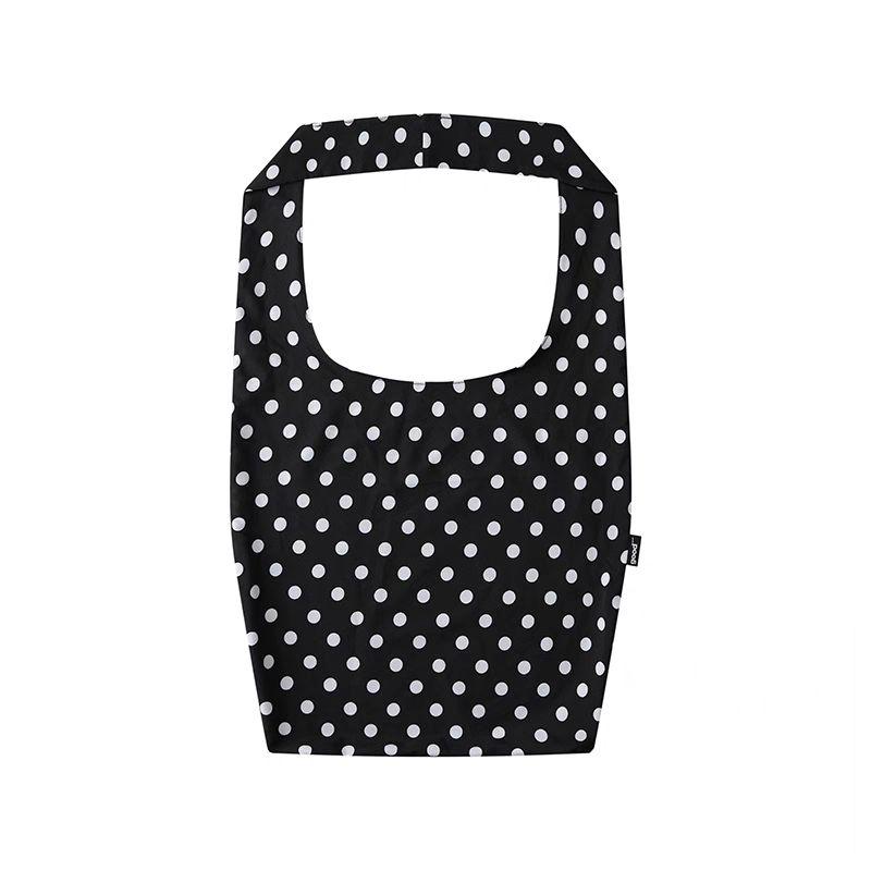 

Flat Store Mmjptostore Beautiful Polka Dot Shoulder Crossbody Large Capacity Bag Black