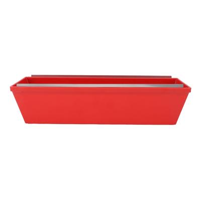 14 Inch Drywall Mud Pan with Sheared Edges ABS Plastic Plastering Mud Tray for Mixing Cement Mortar