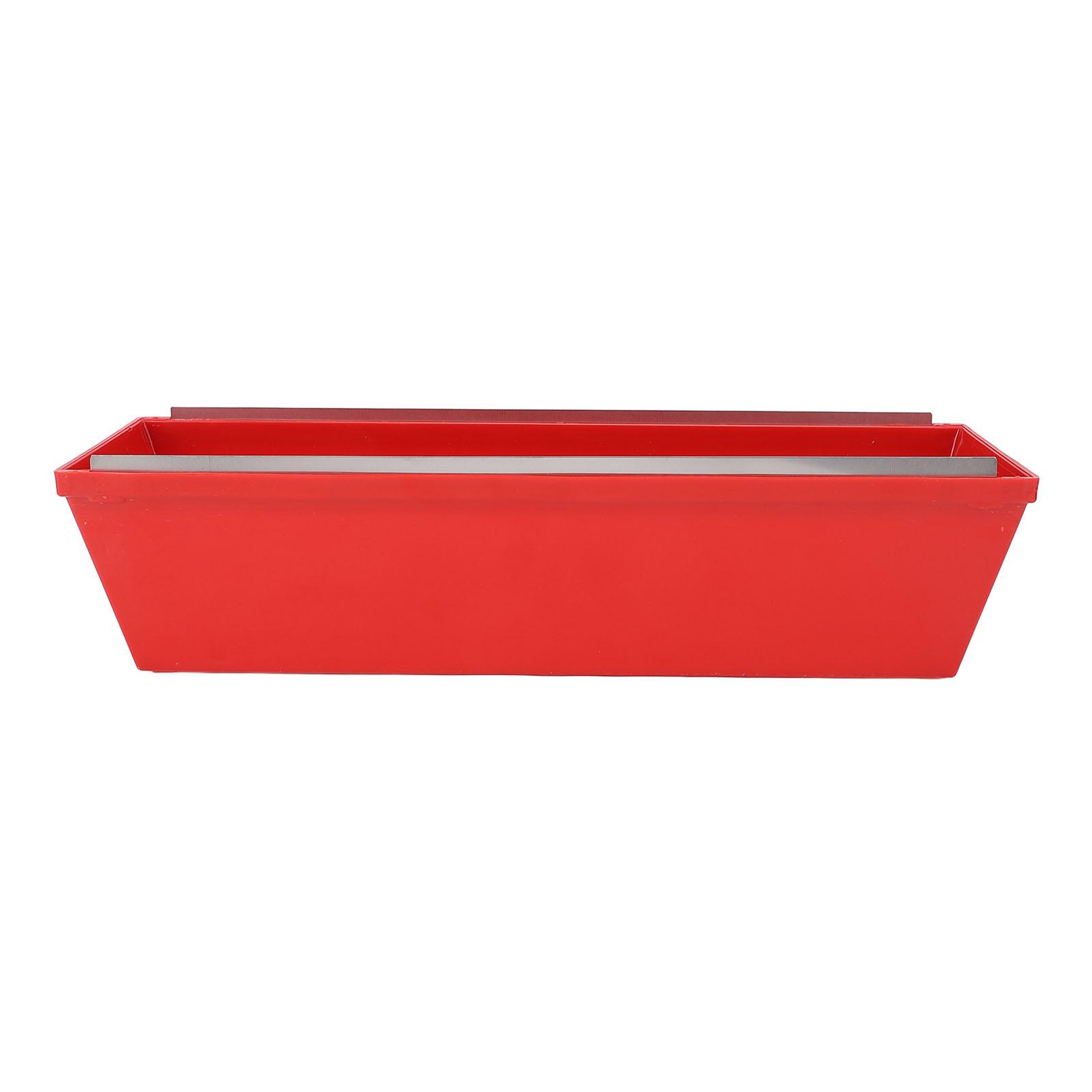 

14 Inch Drywall Mud Pan with Sheared Edges ABS Plastic Plastering Mud Tray for Mixing Cement Mortar