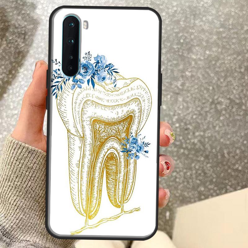 Human Tooth Anatomy Case For OnePlus 13T 10T 8T 10 Pro 15 13 12 11 15R 13R 12R Nord CE 5 2 3 4 Lite N20 N30 Coque