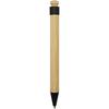 Bamboo pen and recycled plastic "Rattan" Deep black