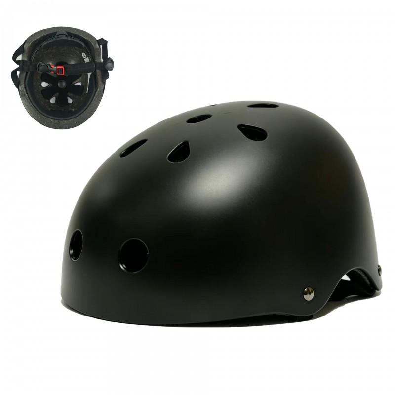 Kids Bicycle Helmet Matte Finish Adjustable Fit Lightweight Ventilated Half Cycling