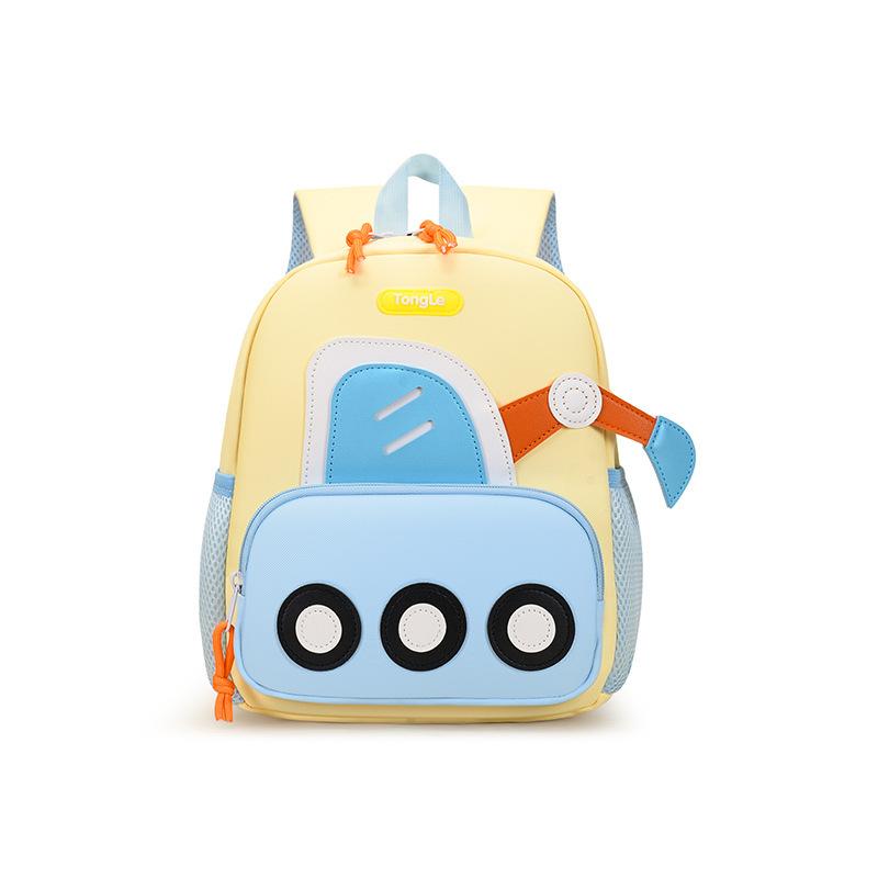 Kindergarten Vorschulklasse große Kapazität leichte Schultasche Jungen und Mädchen niedlicher Cartoon Rucksack