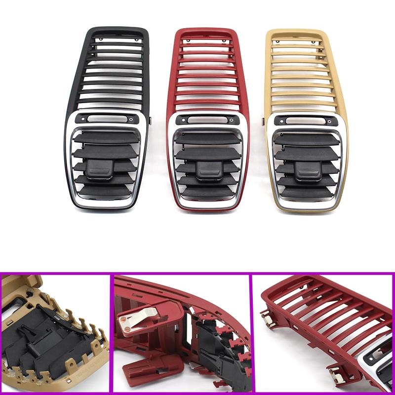 Boxster Cayman 981 Interior Car Front Dash Air Conditioner Outlet AC Vent Grille Cover Panel For Porsche 2012-2016 98155213104