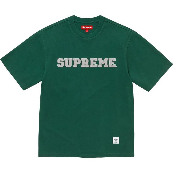 Supreme Collegiate Applique S/S Top Green M