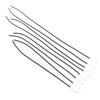 8mm0.3in Spark Plug Wire Set 135 Degrees  Ceramic Boot with Stainless Steel Terminal 9002C Universal