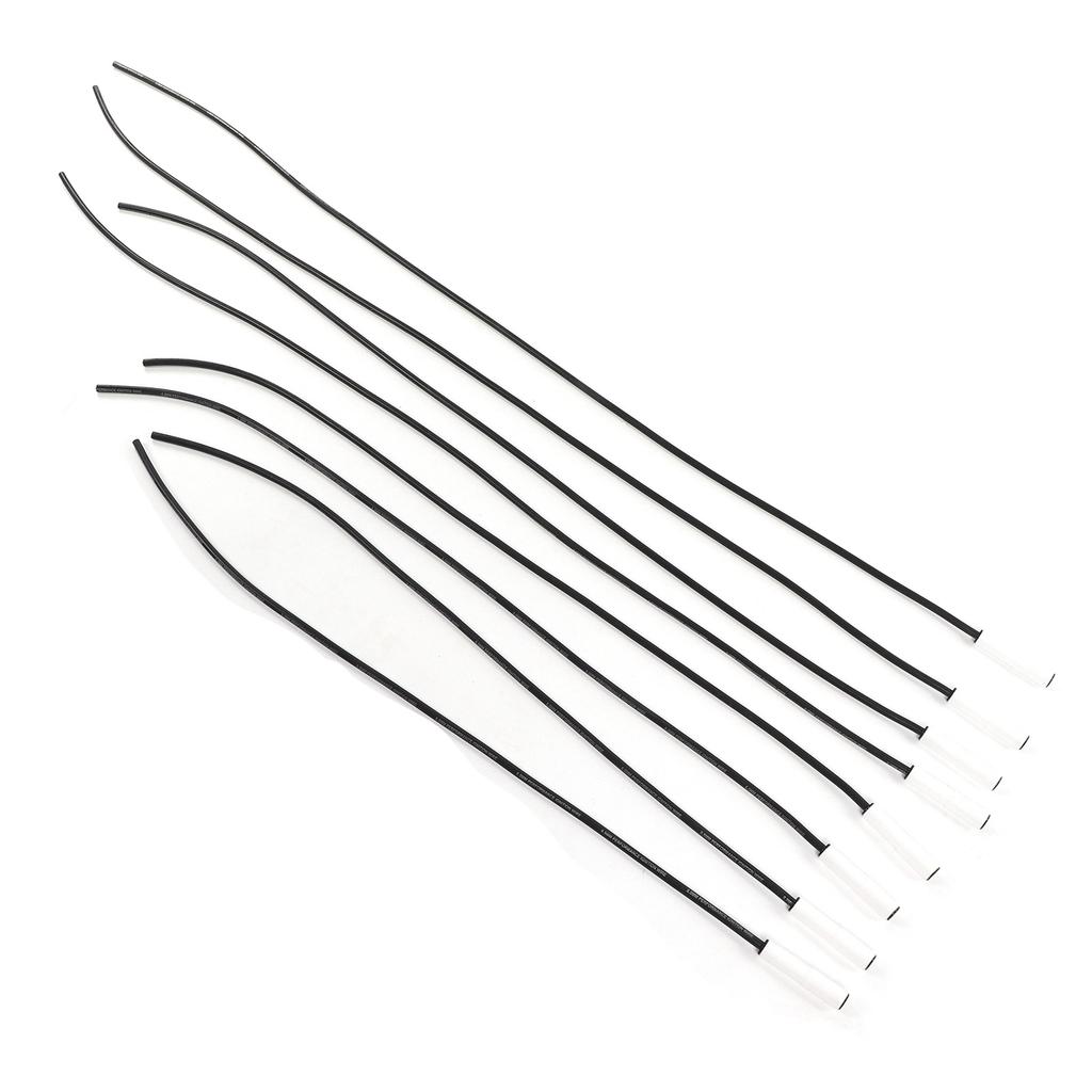 8mm0.3in Spark Plug Wire Set 135 Degrees  Ceramic Boot with Stainless Steel Terminal 9002C Universal