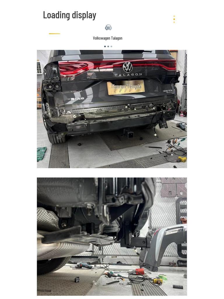 Lan Jing Off-road Trailer Hitch & RV Tow Hook Modification Set