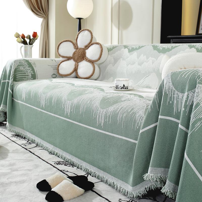 Chenille Sofa Towel Four Seasons Universal All-Inclusive Sofa Cover Dust Cover One Piece Sofa Cover Cloth Cushion