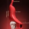 Rechargeable Silicone Finger Vibrator: 10 Vibration Modes, Perfect for G-Spot & Clitoral Stimulation!